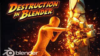 Create Realistic Destruction in Blender 🔥