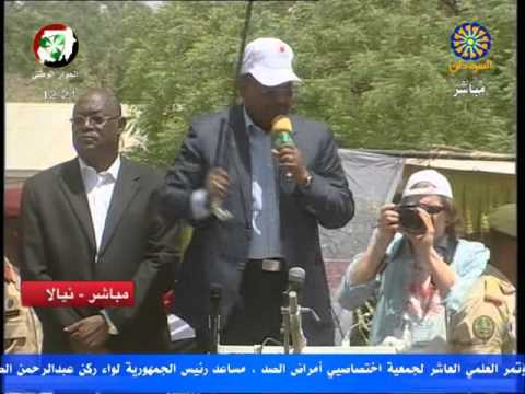 خطاب الرئيس البشير في جنوب دارفور الاستفتاء الاداري ود الامين
