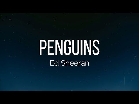 Ed Sheeran - Penguins (Lyrics)