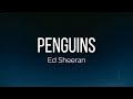 Ed sheeran  penguins lyrics