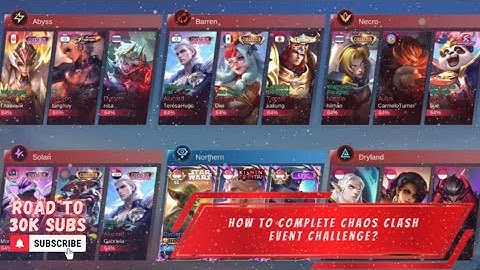 HOW TO PLAY CHAOS CLASH 3V3 MODE EVENT TUTORIAL (FULL GAMEPLAY) | MLBB