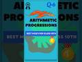 Arithmetic progression Class 10th | MCQ's | 2024-2025 | Class 10th maths Extra questions |