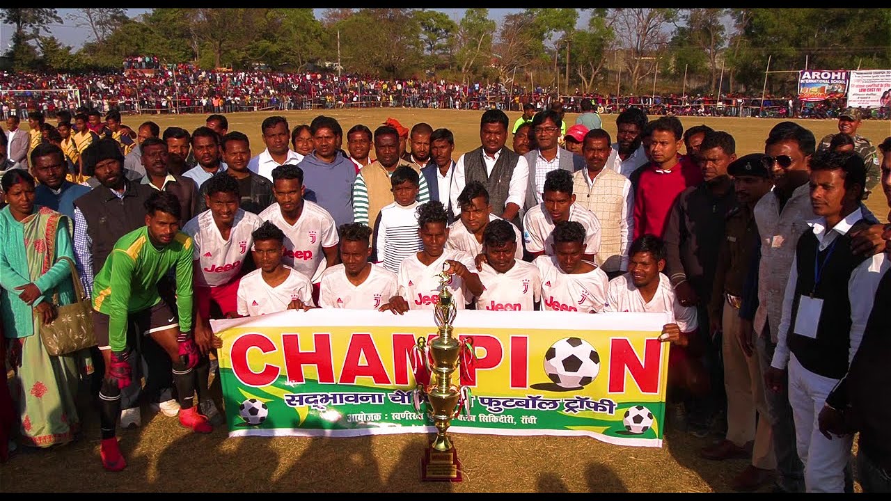 BEST FINAL FOOTBALL MATCH HIGHLIGHTS JJC CHUTTU 2 VS GARIHOTWAR FC 0 SADBHAWNA TROPHY SIKIDIRI 2021