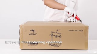 Creality Ender 3 S1 Plus Unbox & Install & Print Test Video