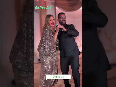 نغزة نغزة غناء ورقص يسرا واحمد سعد من فرح ابن بيومي فؤاد