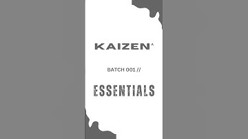 Introducing BATCH 001// [Essentials]: Where fashion meets comfort     follow @kaizen.crw on Insta.
