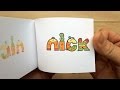 Nickelodeon Flipbooks - Superhero Commercial Bumpers 2016