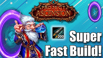 How i 1-50 Speedrun The Manastorm in Under 10 Minutes! | Project Ascension Season 9