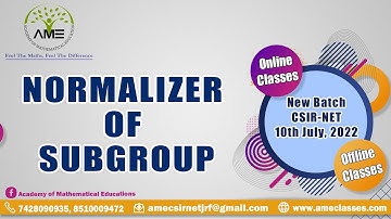 Normalizer of Subgroup