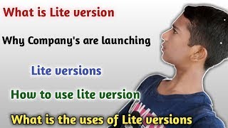 What is Lite version | How to use lite version | Lite version ka use kya hai | Techno Ahmed screenshot 3