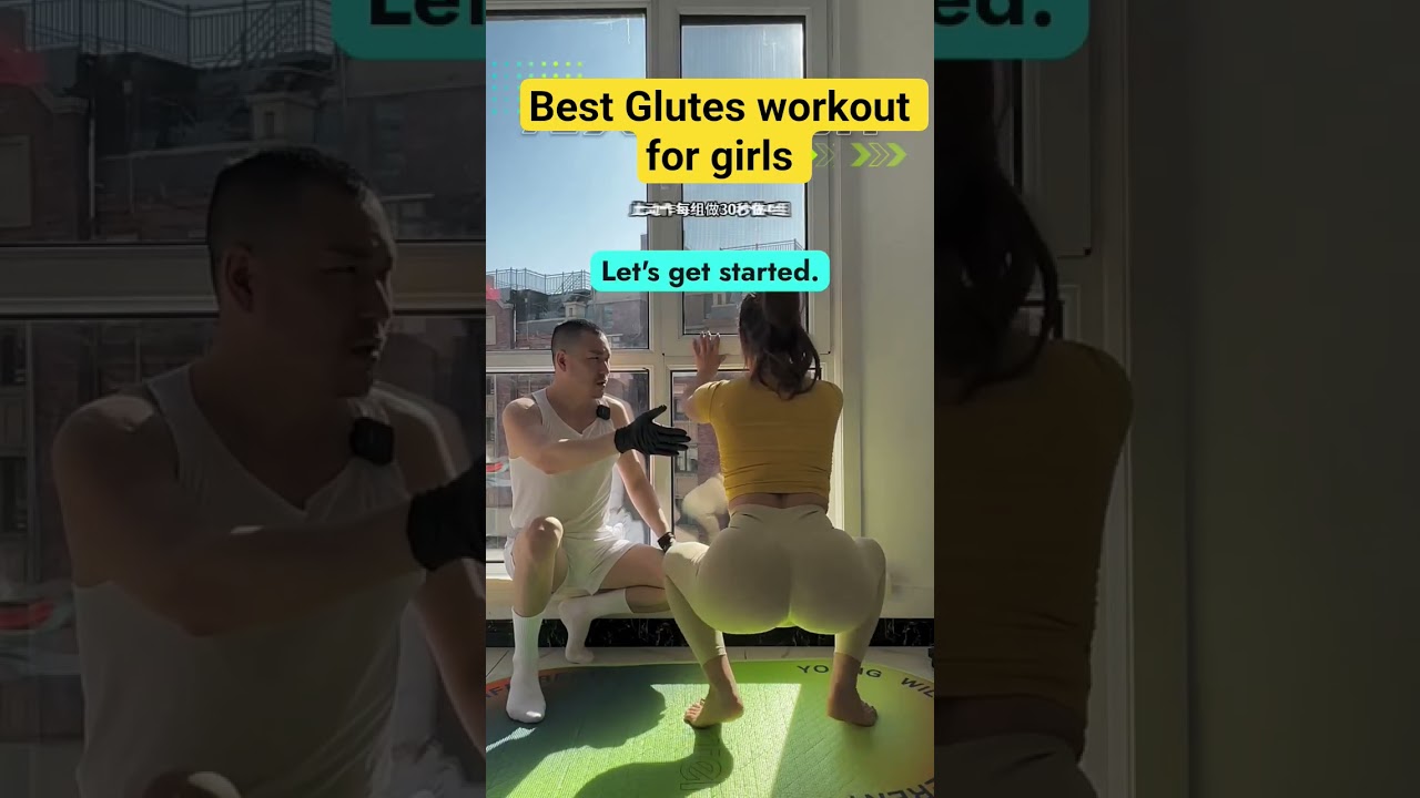 Лучшая тренировка для ягодиц и бедер 