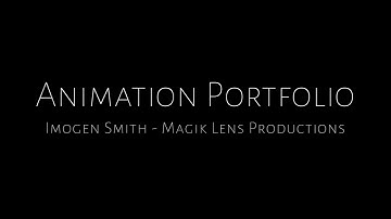 Animation Portfolio 2020