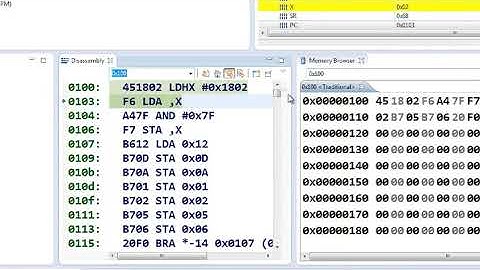 Codewarrior Eclipse for HCS08   Lab3