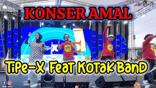 Anto Tipe X With Kotak Band  Kamu Ga Sendirian At Konser Amal Salam Satu Jiwa Bekasi Pecah
