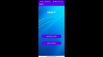 Park-It : Smart Parking Manager | Android Development | Java