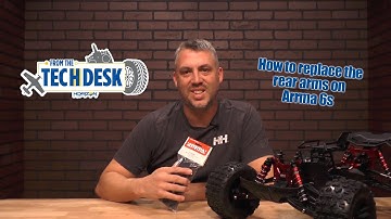 How to replace the rear arms on Arrma 6s