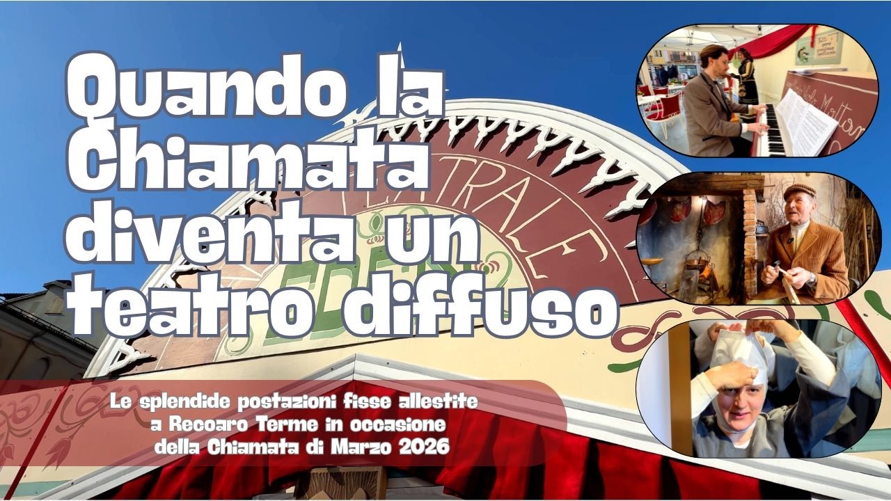 QUANDO LA CHIAMATA DIVENTA UN TEATRO DIFFUSO