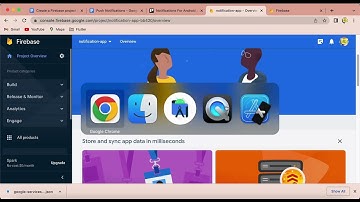 Flutter Push Notification Tutorial | Part 1 | Configuring Project in Firebase
