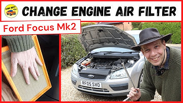 Ford Focus Mk2: How To Change Engine Air Filter (Beginner’s Guide)