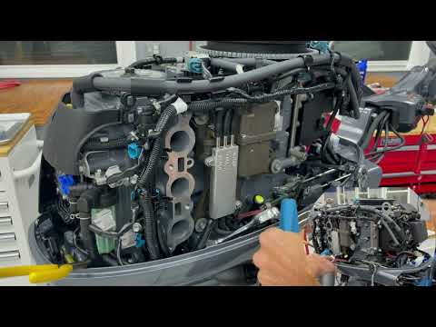 Yamaha F30 Outboard: Intake, Throttle Body, Fuel Injection VST Removal, teardown & Reinstall Guide