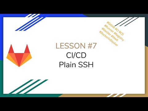 Gitlab CI/CI #7 - Using SSH