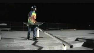 Back Feeble trick tip.