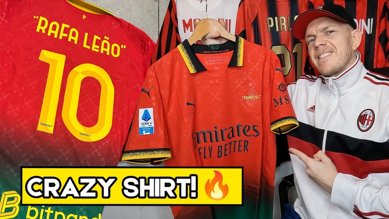 UNBOXING AC Milan x Off-White x Puma fourth shirt 😳🔥 Kit review