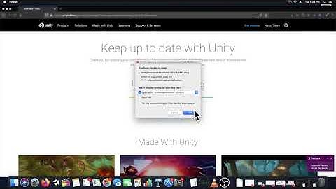 How to install Unity in 2020