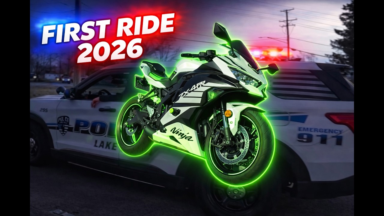 First Ride of the Year… and I See This 🚔 - YouTube