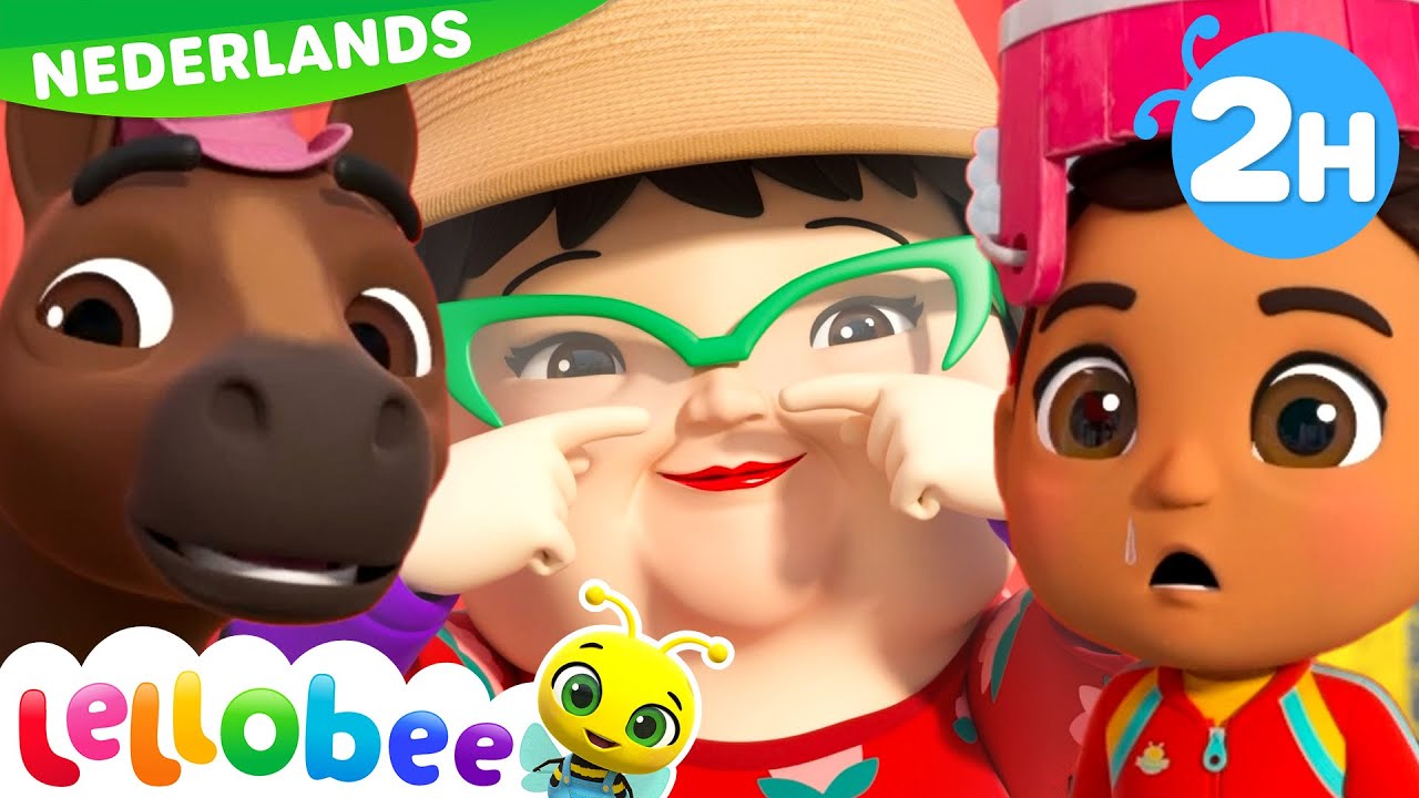 Hoofd, Schouders, Knie en Teen! | Lellobee Nederlands | Kinderliedjes