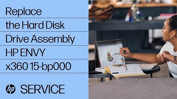 Replace the Hard Disk Drive Assembly | HP ENVY x360 15-bp000 | HP