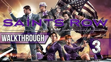 Saints Row 4 Walkthrough - Part 3 Horrible Driving - Lets Play Gameplay & Commentary