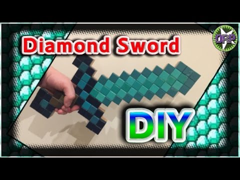 DIY Minecraft Sword - YouTube
