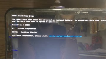 how to solve smart hard disk error 301