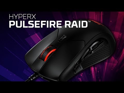 Ratón para juegos RGB con botones macro – HyperX Pulsefire Raid