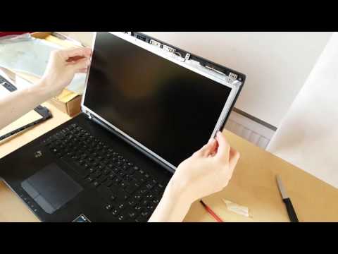 "Laptop screen replacement / How to replace laptop screen [ASUS G-750JX]"