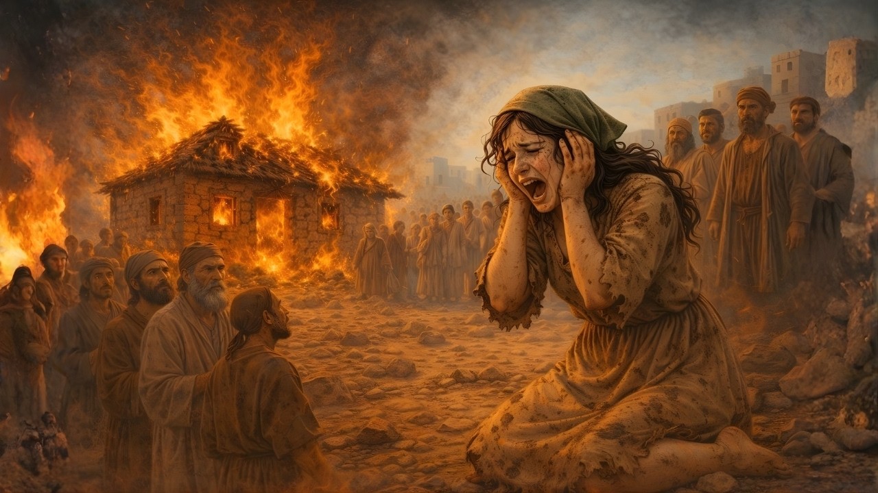 قصة فتاة يتيمة أحرقوا بيتها وطردوها حافية فعادت بعد سنوات لتشتري القرية بمن فيها