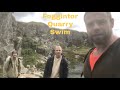 Swimming in Foggintor Quarry