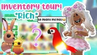 *SUPER RICH!* ADOPT ME INV TOUR!! 💕🐯⭐️ #adoptmeroblox #preppyadoptme #preppyroblox