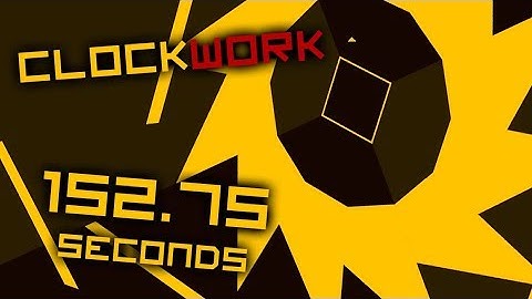 Open Hexagon - Clockwork - 152.75 Seconds