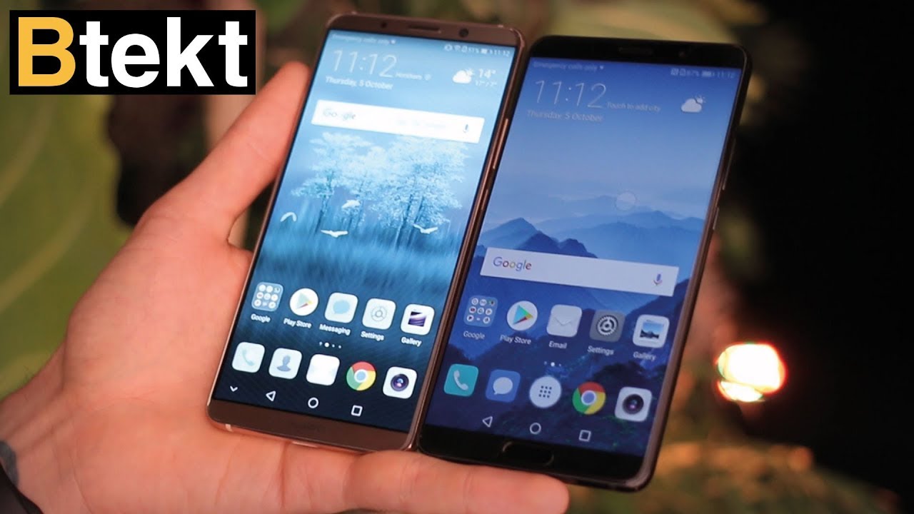 Huawei Mate 10 und Huawei Mate 10 Pro - Vergleich