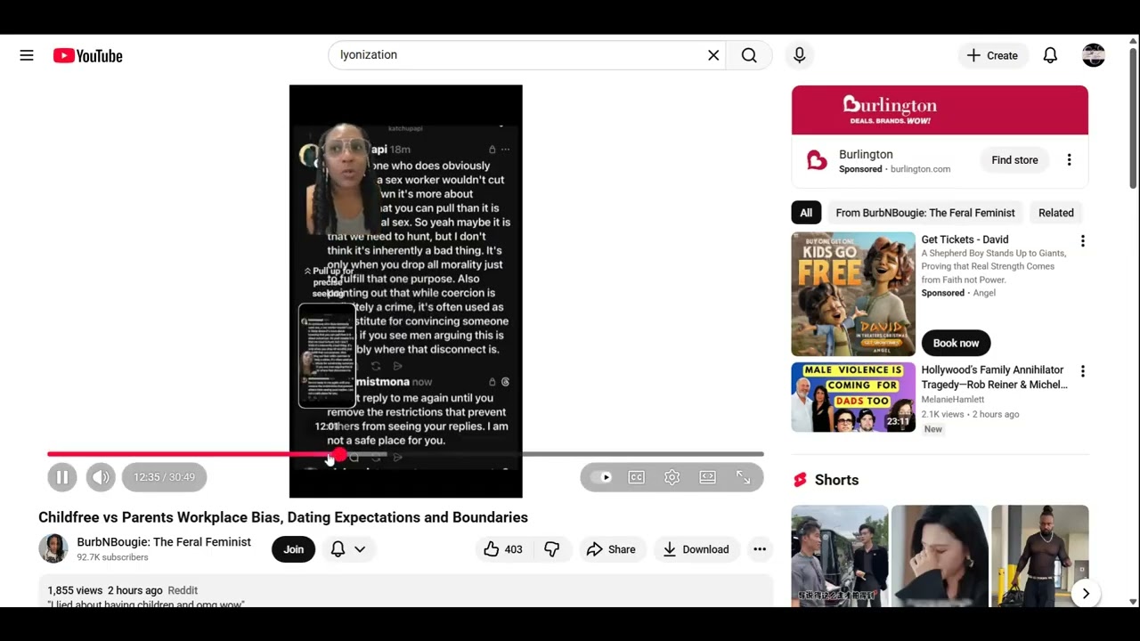 Males are only predators   another trip 'round the sun