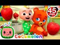 Hungry Tummy (Lunch Box Song) + More CoComelon Animal Time Stories &amp; Kids Nursery Rhymes