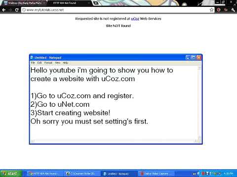 Video: How To Create A Website On Ucoz