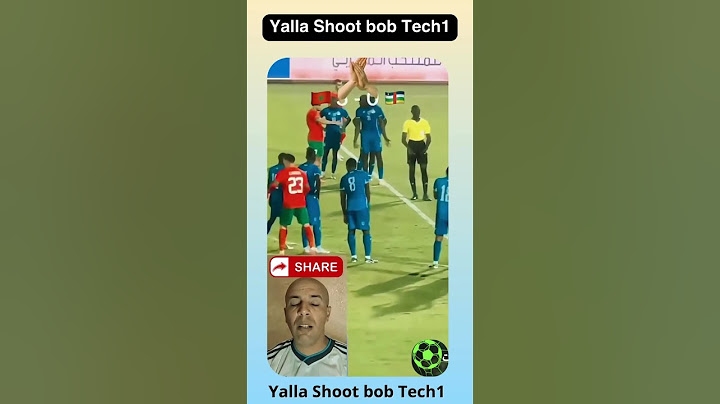 ☝️🎙 شوفو التصرف ديال اشرف حكيمي ملي رحيمي بغا يضرب ضربة الجزاء 🖲