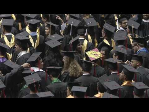 2017 Spring Commencement: W. Frank Barton School of Business and College of Engineering