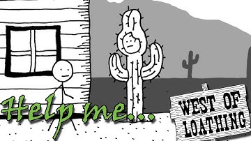 FUNNIEST GAME EVER! | West of Loathing (PART 1) #1