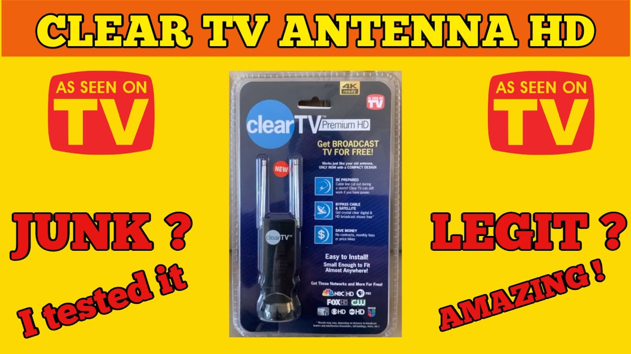 clear tv premium antenna