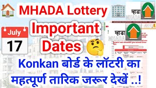 Mhada Lottery Important Dates And Details Konkan Board Mhada Lottery 2023 Reels mhada MhadaLotter