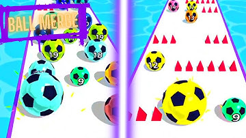 Ball Merge 2048 3D 🥎🏀🏈 All Levels, Gameplay Walkthrough Android, ios MAX LEVEL #1